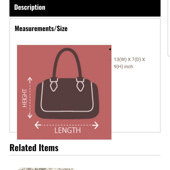 👜Very Unique 2in1 Designer Magazine Satchel - Picture 5 of 6